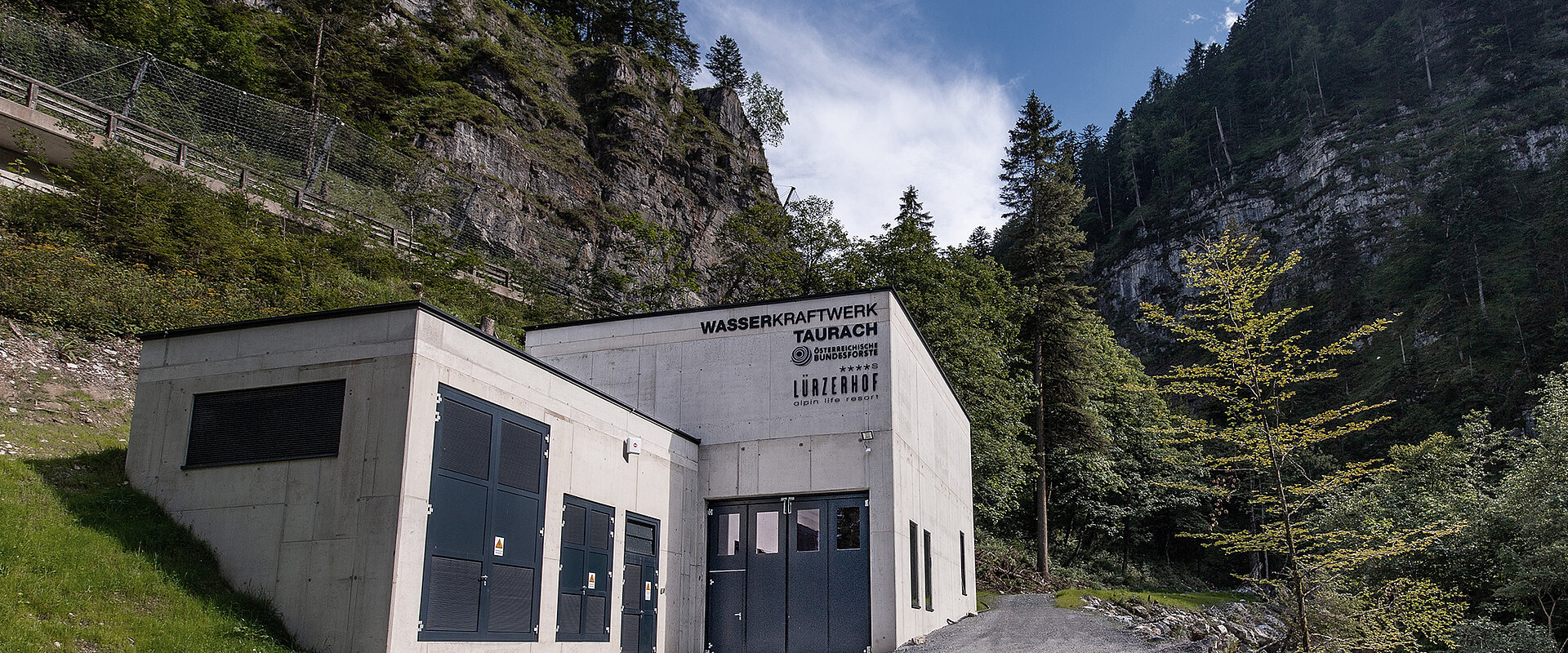 Das Wasserkraftwerk des Lürzerhofs