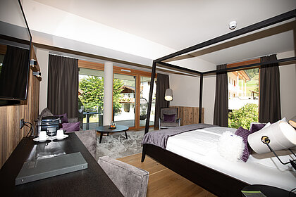 Die Alpin Family de Luxe Lodge im Wellnesshotel Lürzerhof in Salzburg