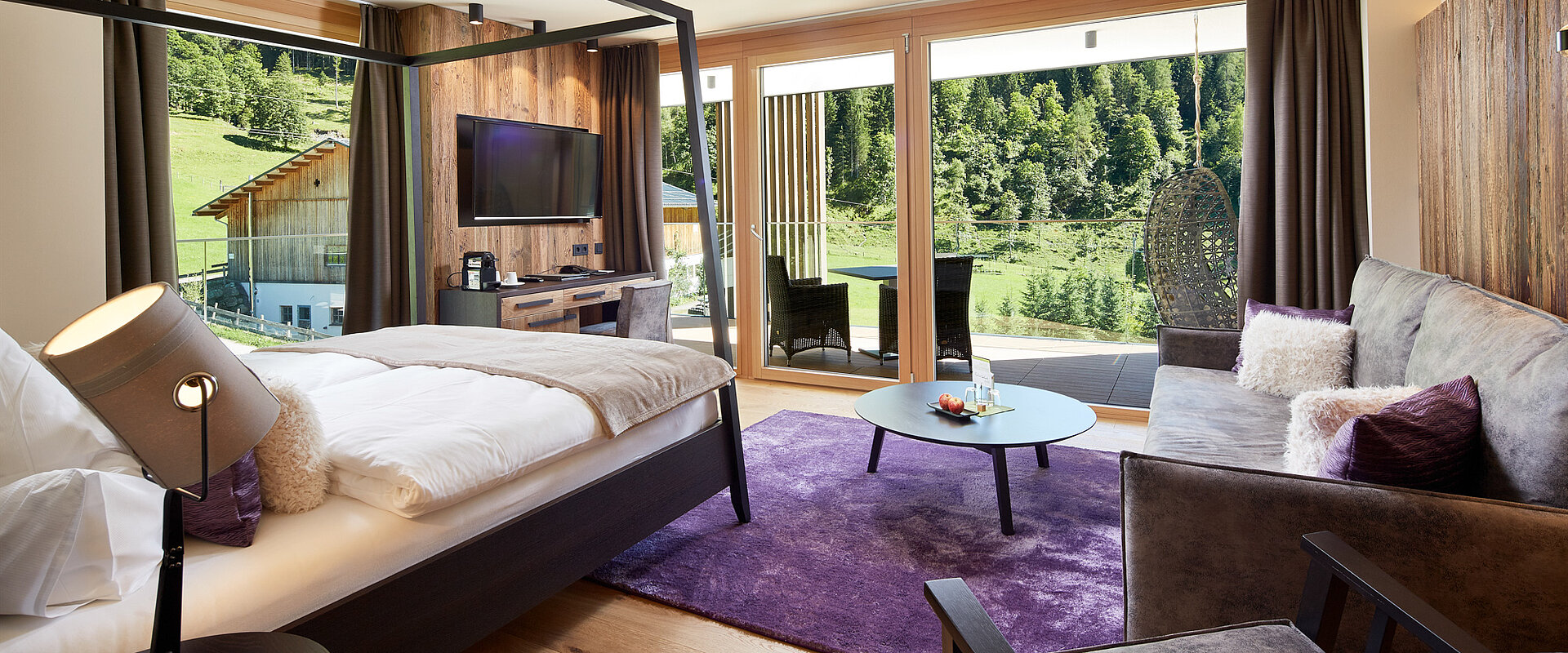 Die Alpine Relax Lodge im Wellnesshotel Lürzerhof in Salzburg