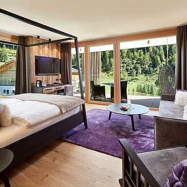 Die Alpine Relax Lodge im Wellnesshotel Lürzerhof in Salzburg