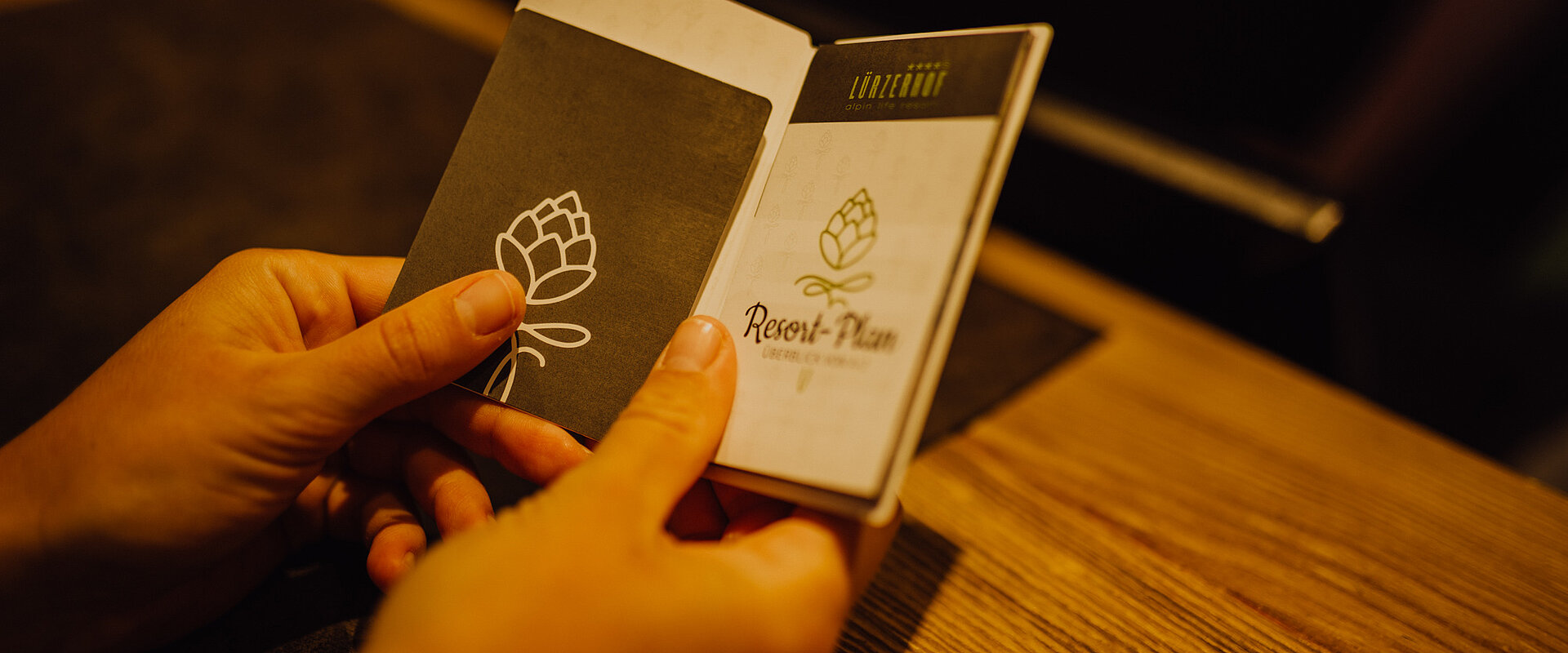 Die Hotelkarte im Lürzerhof