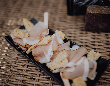 Leckeres Gericht im Gourmet-Wellnesshotel Lürzerhof