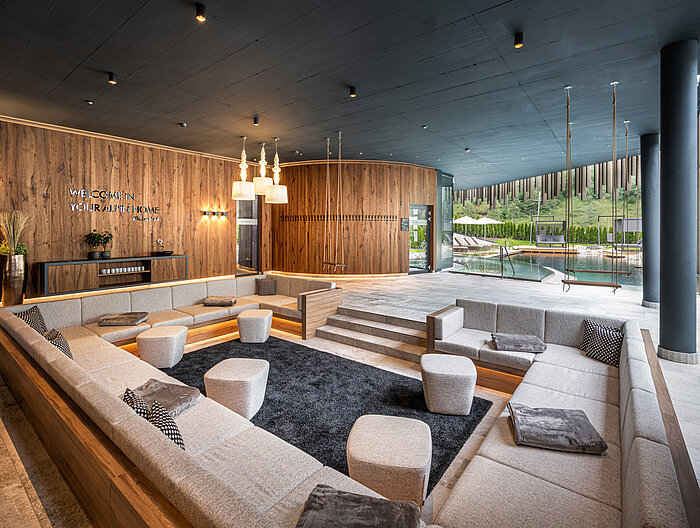 Die Adults Only Lounge im Wellnesshotel Lürzerhof in Salzburg