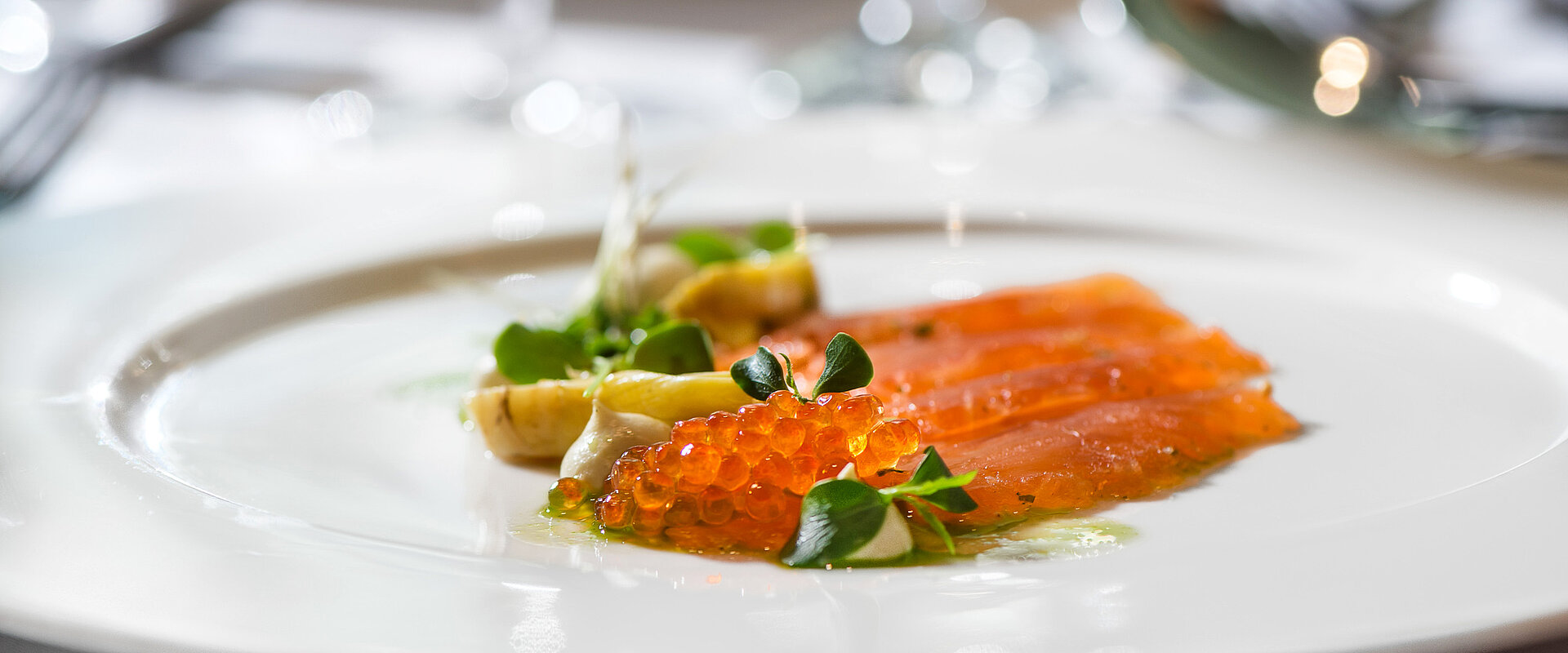 Leckeres Gericht im Gourmet-Wellnesshotel Lürzerhof